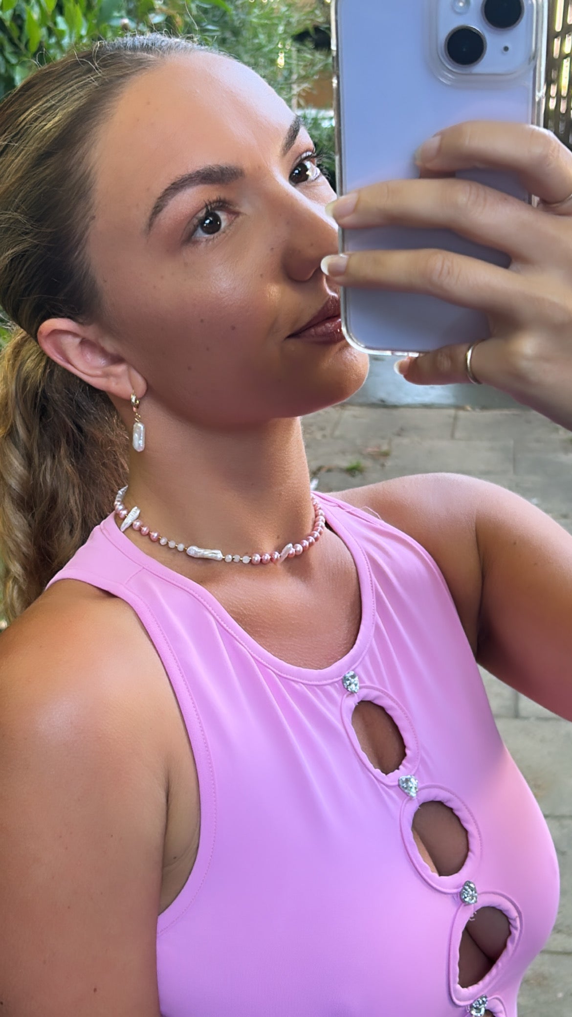 Pearl Hoops