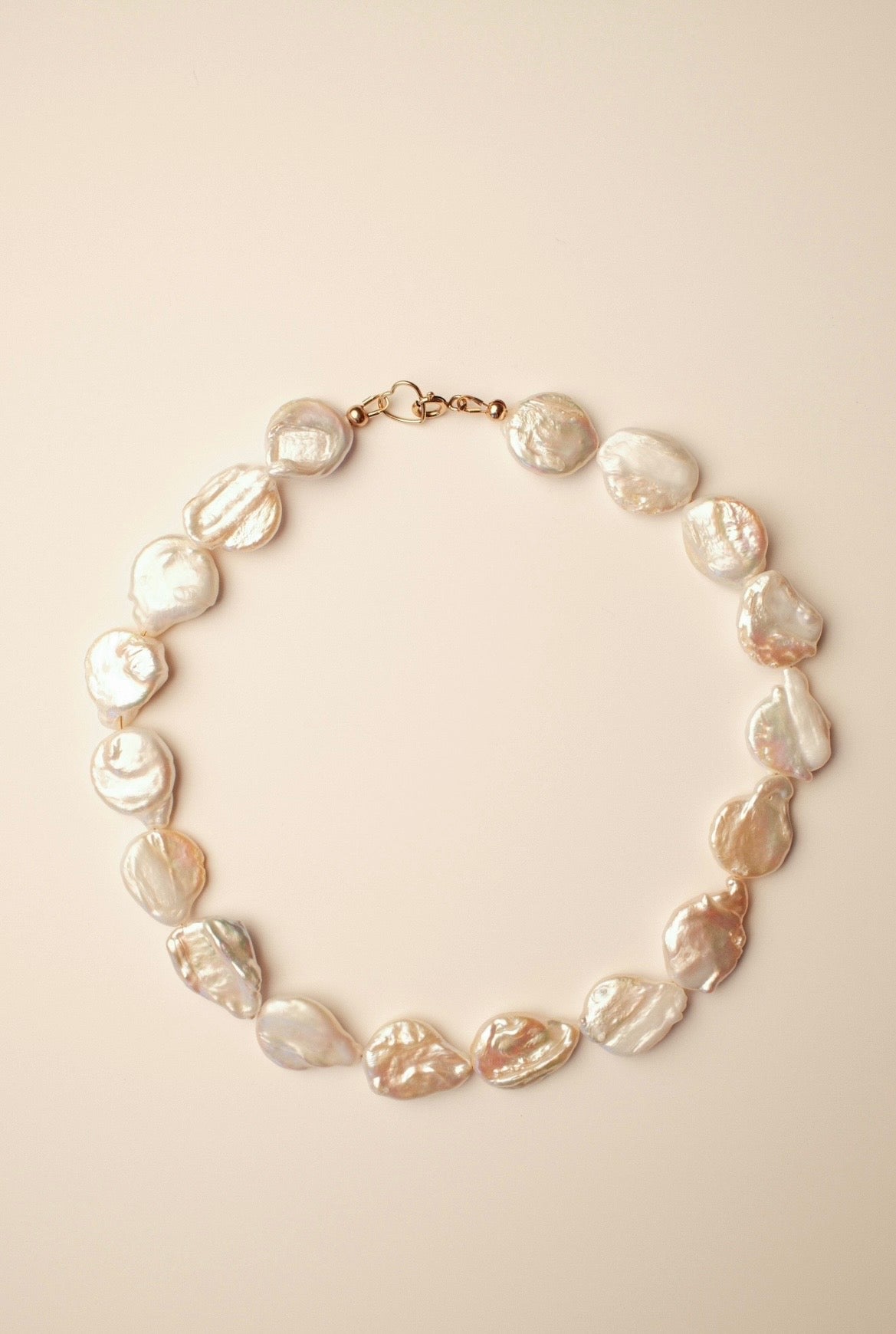 Baroque Coin Necklace