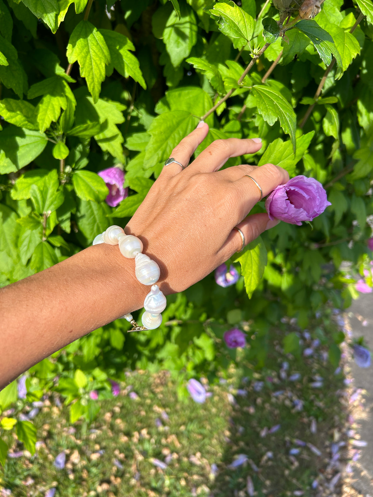 Chunky Pearl Bracelet